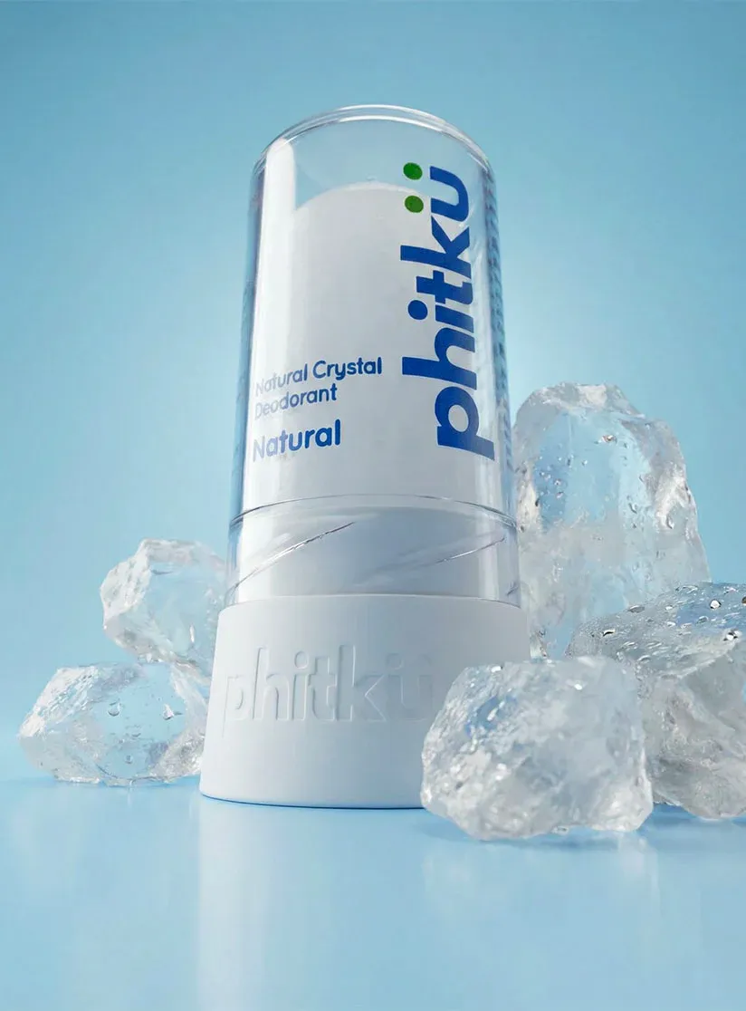 Alum Infused Crystal Roll-On Stick - Natural